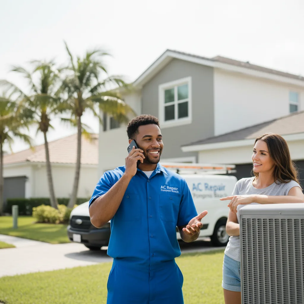 AC Repair Pompano Beach customer support in Clearville